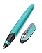Produktbild Online Tintenpatronen-Rollerball Air Soft Türkis | hochwertiger Tintenroller in ergonomischem Dreiecks-Design, türkis/schwarz | Magic Ball Technik | nachfüllbar: Kombipatrone oder 2 Standardpatronen