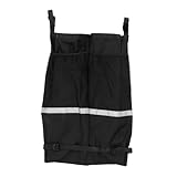 TOBBOMEY Wheelchiar Dual Oxygen Tank Holder - Cylinder Tank Bag with Adjustable Belt - Wheelchair Attachment for Fits Most Oxygen Cylinder