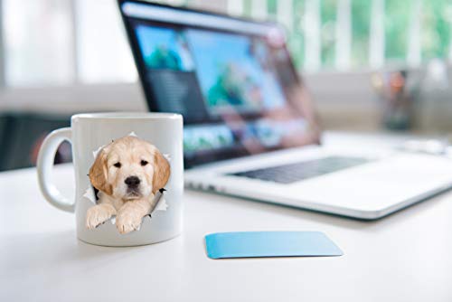 Golden Retriever Mug - Ceramic Funny Coffee Mug - Perfect Dog Lover Gift - Golden Retriever Coffee Mug - Great Birthday Or Christmas Surprise For Friend Or Coworker, Men And Women (11Oz) #TOP5