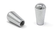 PROFESSIONAL QUALITY - High quality, heavy duty METAL toggle switch tips (pack of 2) TRADITIONAL FIT - SAE 8/32" thread size for Gibson USA Switchcraft toggle switches and other brands. Will NOT fit import guitars such as Epiphone with metric threads...