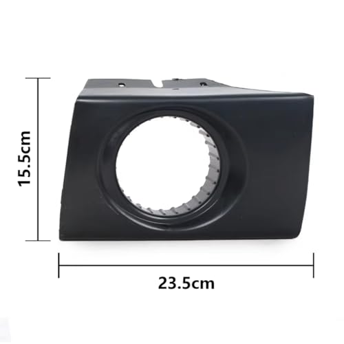 Parrilla y rejilla de luz antiniebla para Hyundai Tucson 2006 a 2012 con carcasa protectora 3