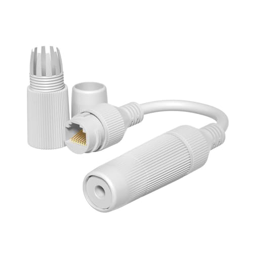 2 Piezas Conectores Acopladores Impermeables RJ45 Cat6a miniatura 1