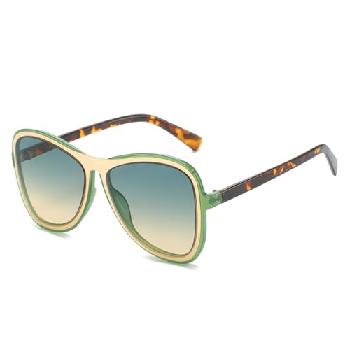 Lunettes de soleil ovales vintage en finir avec les montures lourdes grâce au rétro funky