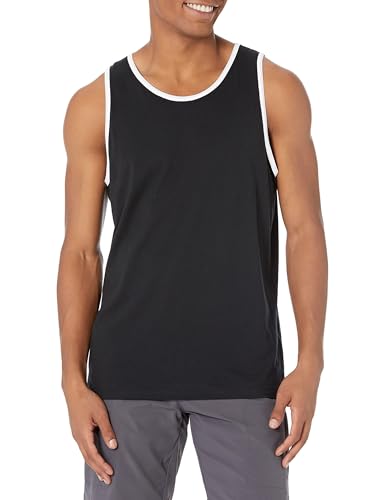 Image of Amazon Essentials Men's Regular-Fit Sleeveless Tank Tops