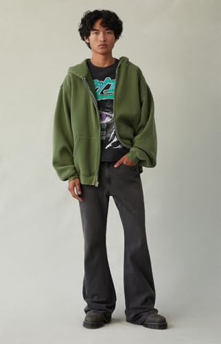 PacSun Men's Jordan Baggy Bootcut Jeans Black3