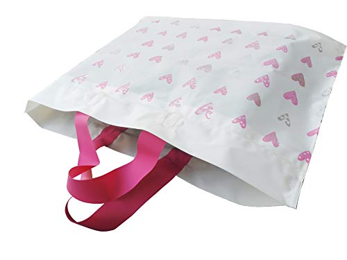 50 Pieces Plastic Bags,Merchandise Bags,Shopping Bag,Garment Bag,Boutique Bags