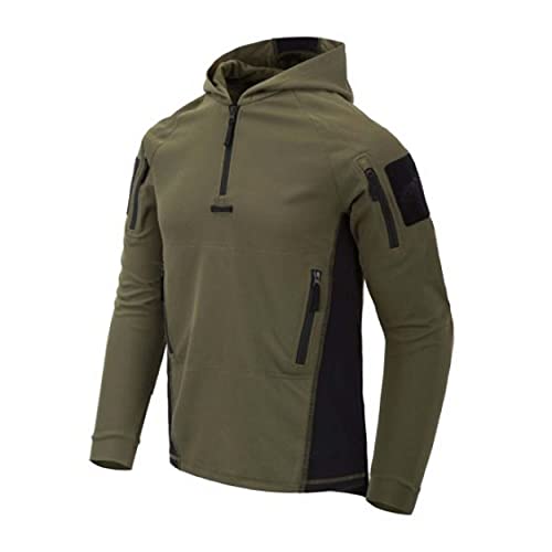 Helikon-Tex Men's Range Hoodie TopCool Olive Green/Black