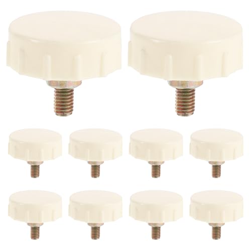 FUOYLOO 10 Tornillos de reparación para Ventiladores de pie - Pernos de extensión de Soporte de Altura Ajustable para Accesorios de Repuesto para Ventiladores de Pedestal y eléctricos