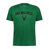 Holloway NBA Milwaukee Bucks All-Pro Tee - Lightweight Basketball T-Shirt, Perfect for Athletes Multi