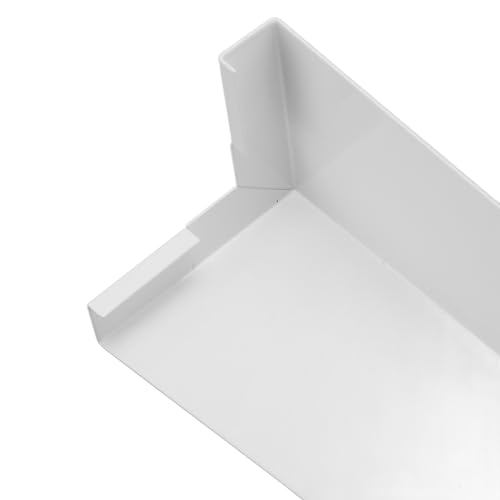 Cantos para tapume, 8 unidades de cantos para tapume de alumínio à prova de ferrugem, cantos para ta