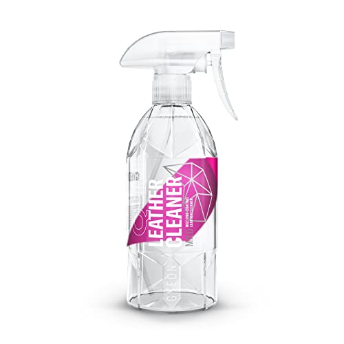 GYEON Quartz Q²M LeatherCleaner Mild Redefined 500 ml   Limpiador suave de cuero seguro para todo tipo de cuero   Elimina la suciedad y el aceite de todo el cuero para prepararse para la protección