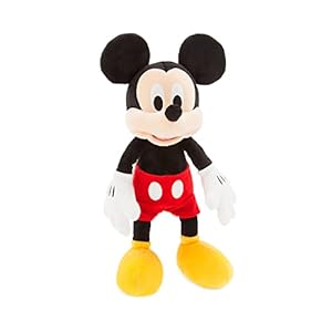 Disney Store Official Mickey Mouse Medium Soft Plush Toy, 45cm/17, Iconic Cuddly Character with Classic Embroidered…