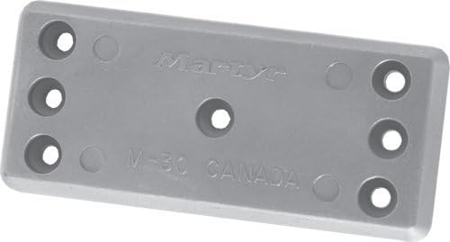 Martyr CMM30A, Aluminum Alloy Pleasurecraft M-30 Medium Streamlined Bolt-on hull anode