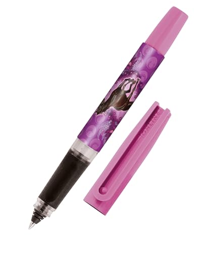 Online Stylo roller à cartouche d'encre ONLINE Bachelor Design cheval, pour droitiers et gauchers, poignée ergonomique, roller, cartouches d'encre standard,...