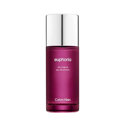 Calvin Klein Euphoria - New Packaging - Eau de Parfum for Women - Chypre Fragrance with Notes of Pomegranate, Black Orchid, Lotus Blossom and Mahogany Wood - High Longevity