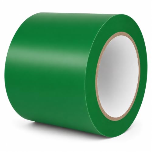 Image of GGR Supplies CVT-536 Kelley Green Vinyl Floor Marking Tape, 4 x 36 Yards