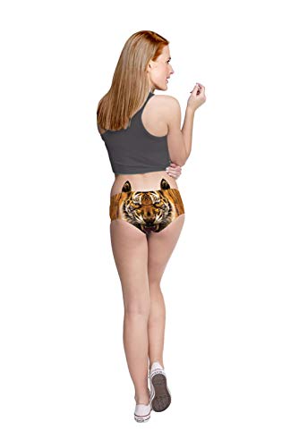 Ubrand Runynxin Funny Low-Waisted Ears Underwear - Sexy For Women Gifts (Erdnk040-M, Tiger Ear1) #TOP4
