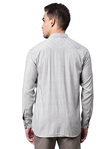Image of Nirmla Fashion Men's Solid Regular Fit Full Sleeve Cotton Casual Shirt
