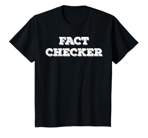 Fact Checker Funny Fact-Checking Social Media Proof Finder T-Shirt