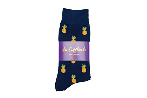 Calcetines elegantes de algodón AUSCUFFLINKS ropa interior hombre 4