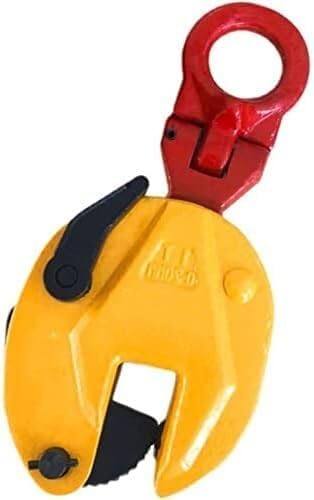 Workload Vertical Steel Plate Lifting Metal Plate Clamp, Adjustable Jaws