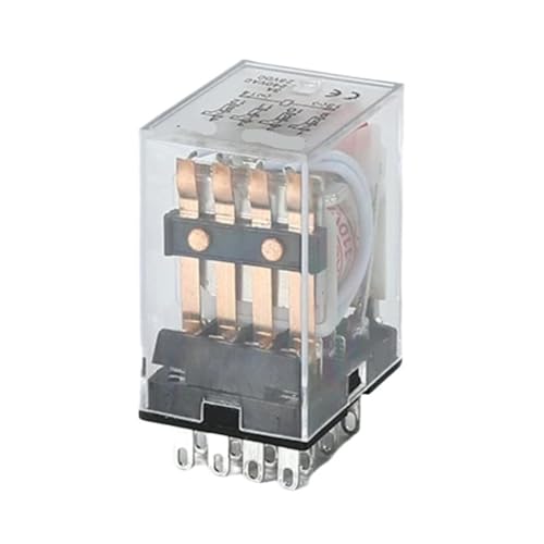 Relais intermédiaire AC24V base HH54P pour domotique et pompe