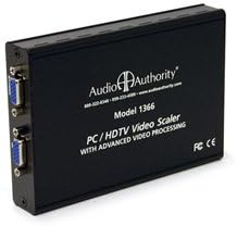 Audio Authority 1366 Bidirectional VGA to Component Video Scaler with Overscan-by-Audio Authority