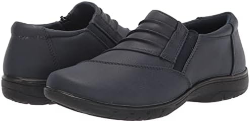 Easy Street Women's Dee Flat Shoe Sneaker, Navy, 11 | Image 6