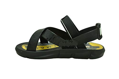 Chinelo Grendene Batman Batmovel Meninos S: Preto/G: Preto/Amarelo 26/27