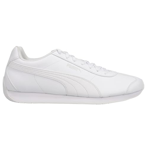 PUMA Mens Turin 3 Lace Up Sneakers Shoes Casual - White