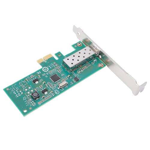 SUNGOOYUE Tarjeta de Red PCIe X1 Gigabit 1G con Puerto Fibra SFP, Chipset 210AT, Conectores Bañados en Oro, para Sistemas VMware ESXi miniatura 7