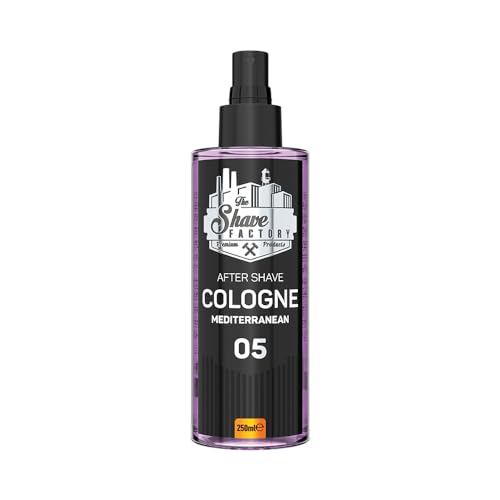 The Shave Factory Colonia Para Después Del Afeitado: Una Esencia Fragante Para Un Cuidado Después Del Afeitado Impecable Para Una Sensación Duradera De Frescura Y Comodidad