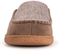 MUK LUKS mens Staughton Clog Slippers, Taupe, 11 US | Image 1