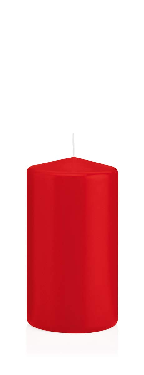 (Kerzen in Cellophan gewickelt 80 x 58 mm 16 Stück zum sicheren Abbrand von Kerzen auf Adventskränzen und Gestecken