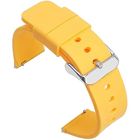 Shieranlee 20mm Correa de Reloj de Silicona Cover