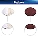 Auniwaig 10-Inch PSA Sanding Disc 80 Grit Aluminum Oxide Self Stick Adhesive Round Shape Sanding Paper NO-Hole for Random Orbital Sander and Belt Disc Sander 3PCS