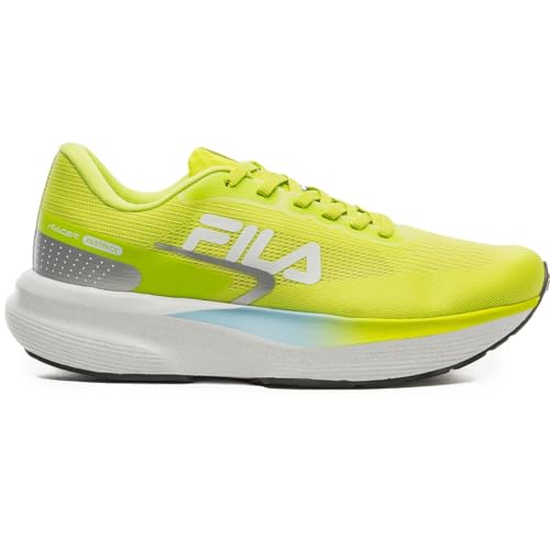 Tenis Fila Racer Fastpace Masculino, Acid Lime/Aquamarine/White, 40