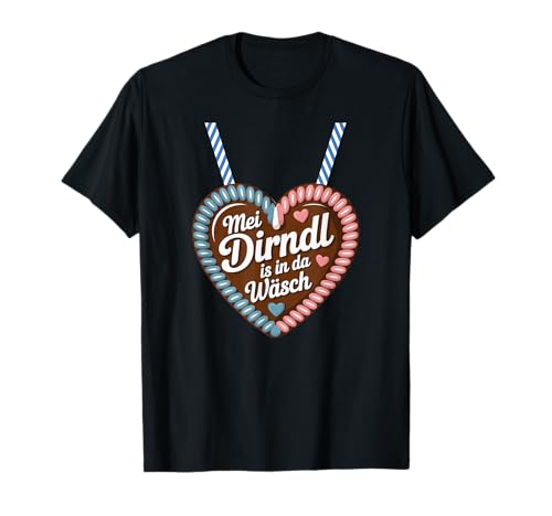 Bavarian Dirndl Is In Da Wash Gingerbread Heart T�V���c