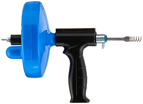 LDR Industries 512 1025 Drum Auger, 25-Feet Plumbing Drill Adapter Snake Clog Remover for Bathtub Drain, Shower and Kitchen Sink - Thumbnail 3