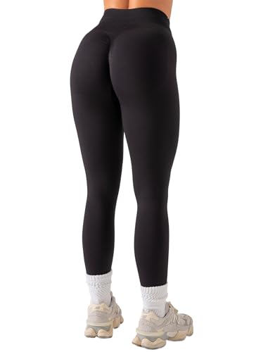 OUDOTA Sport Leggings Damen Scrunch Butt Gym Leggins Seamless High Waist...