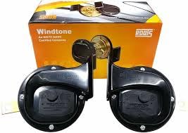 Roots Windtone Classic Horn Pair for Passenger bike (12V)-picture-18