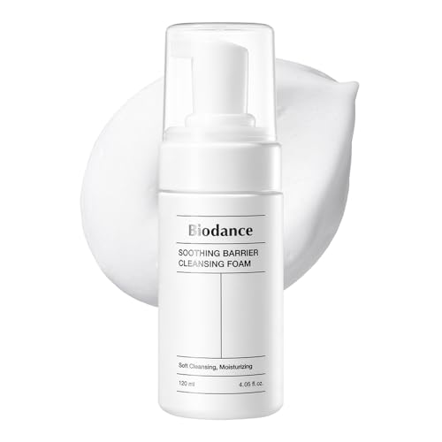 BIODANCE Soothing Barrier Cleansing Foam, Micro Bubble Foam, Gentle & ...