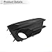 RATCHROLL Front Right Fog Light Grill for Subaru Impreza 2017-2019 Front Lower Bumper Fog Light Cover Inserts No.57731FL20A ABS 1 Pcs