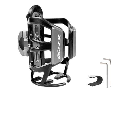 Porte-bouteille de boisson pour moto YAMAHA XT250 support gris