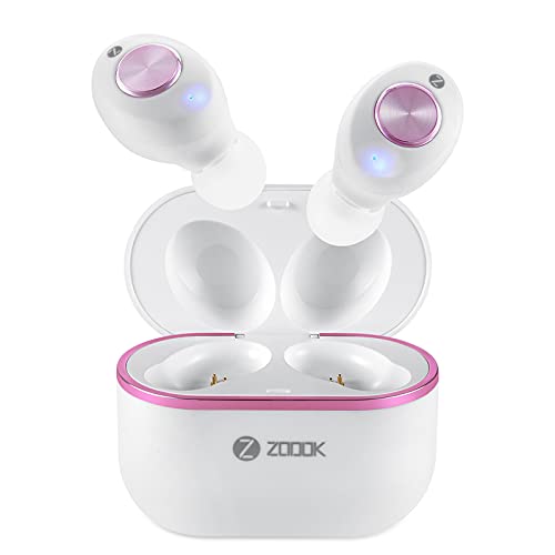 ZB-ROCKER TWINS PINK - True Wireless in-ear Headphones with Voice Control (White)