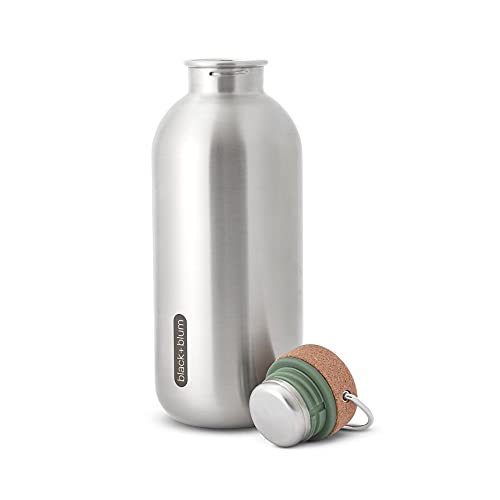 Black + Blum Bam-Wbb-S010 Steel Bottle, 600Ml, Olive #TOP1