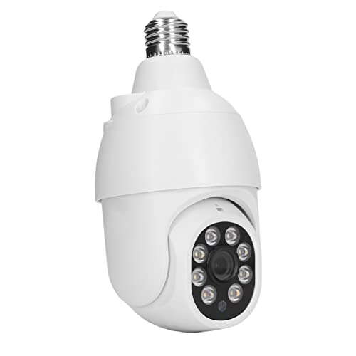 Telecamera Di Sicurezza A Lampadina WiFi 2.4G | Visione Notturna A Colori, Rotazione 355° E Allarme | Controllo Da App Per Esterno/Interno - 4