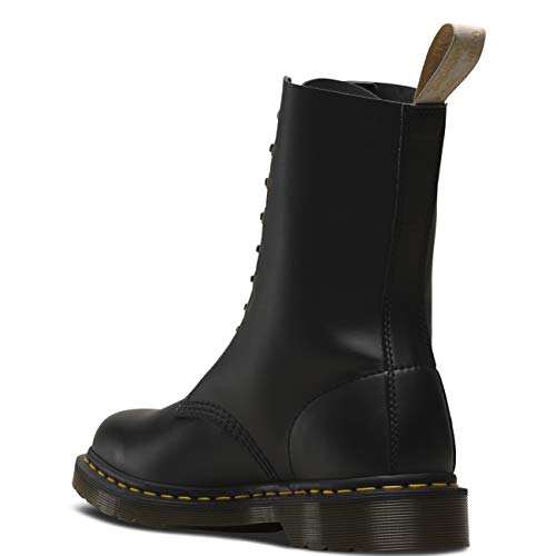 Dr. Martens Vegan 1490, Botas Unisex Adulto, Negro Felix Rub Off 001,...