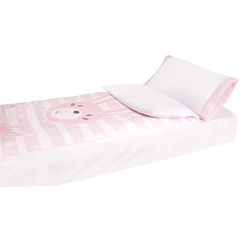 Saco Nórdico desenfundable Maxicuna (70 x 140 cm) COELLO ROSA