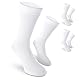 Socken Safersox für Herren im 3er Pack in Weiß, Größen 43-46